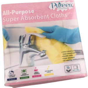 Super Absorbent Cloths Pink- PureEn