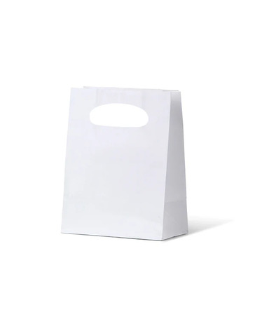 Paper Dcut White Kraft Bag - Baby - 200/Ctn - Bee Dee