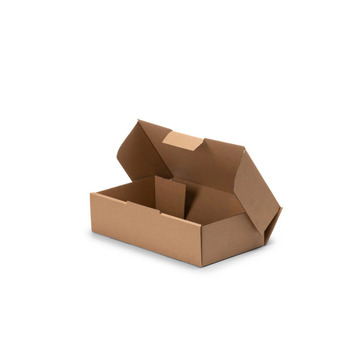 Brown Corrugated Mailing Box 500g - Bee Dee