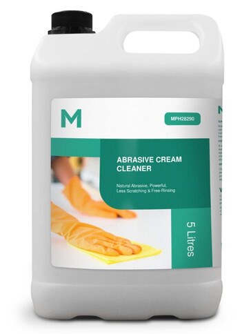 Abrasive Cream Cleanser - White, 5L Refill Bottle - Matthews