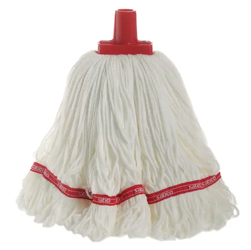 Sabco 350G Microfibre  Round Mop Head - Red