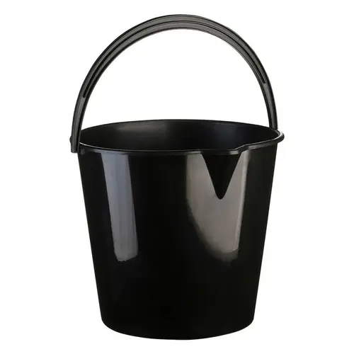 Sabco 9.6L Spout Bucket - Black ( Made in NZ )